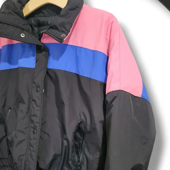 American Eagle Women's multicolor button-down & Zip-up puffer jacket - small - Picture 4 of 9
